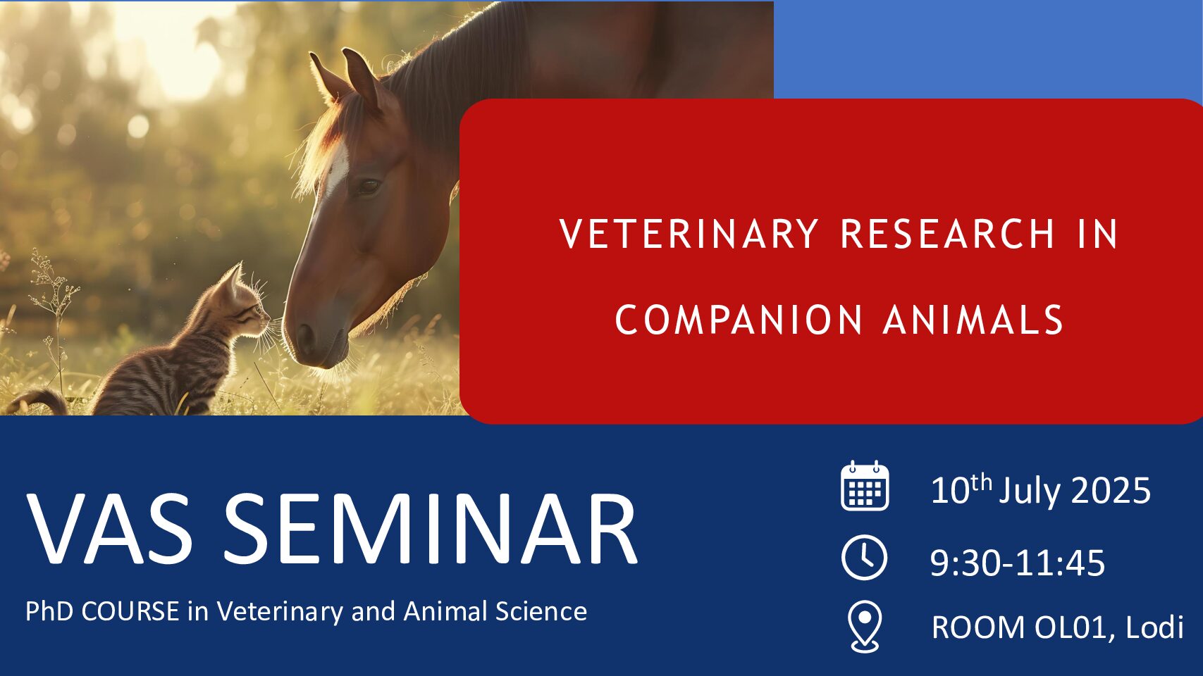 Veterinary Research in Companion Animals