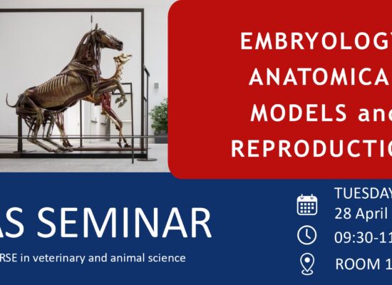 VAS SEMINAR: Embryology, Anatomical models and reproduction